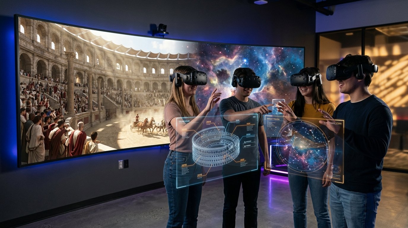 VR Tarih ve Uzay Simülasyonu